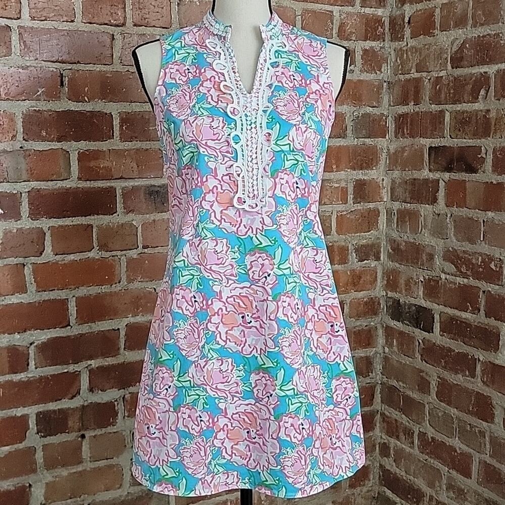 Mudpie sleeveless floral‎ sheath dress s